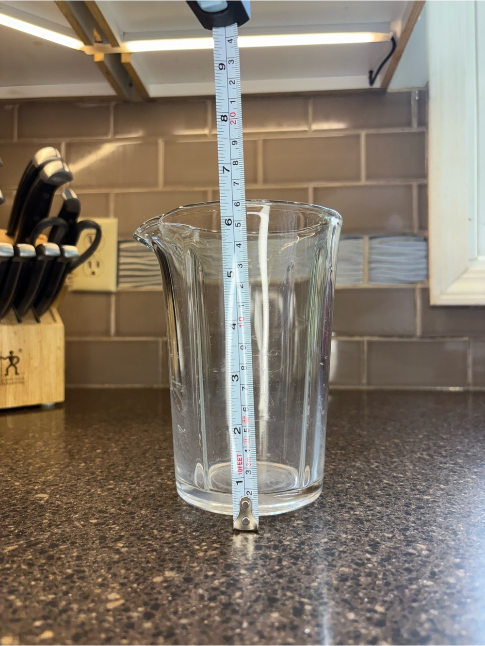 Sunbeam Clear Glass Measuring Pitcher - Picture 2 of 5